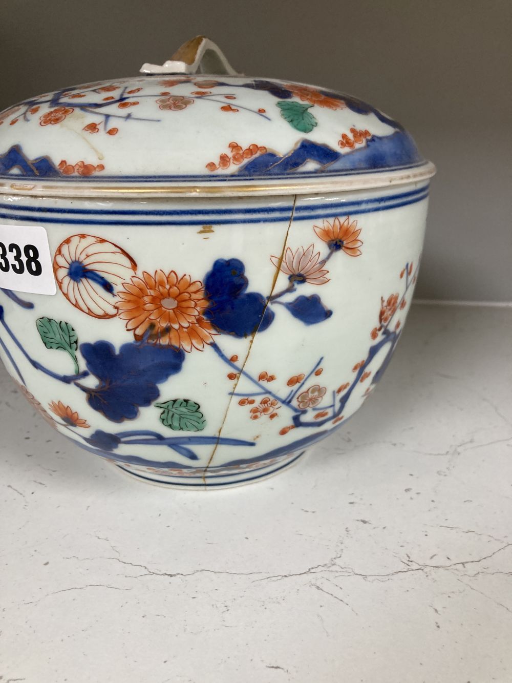 Two 19th century Chinese famille rose brushpots, and other Chinese and Japanese porcelain items, 18th-20th century